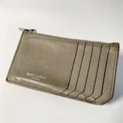 SAINT LAURENT フラグメント 極ミニ財布 カードケース 小銭入れ