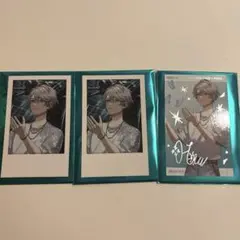甲斐田晴　チェキ風カード3枚セット