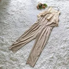 【訳あり】 プールヴー (L) オールインワン パンツドレス レース セレモニー