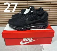 【新品】NIKE AIR MAX2017 ブラック　27cm