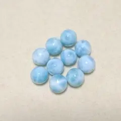 商品の説明必読！∞ 高品質 ラリマー10mm × 2玉 ∞