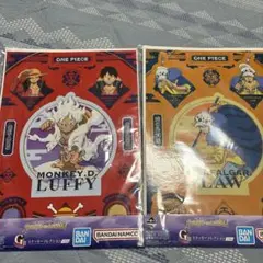 ワンピース ステッカーセット ルフィとロー