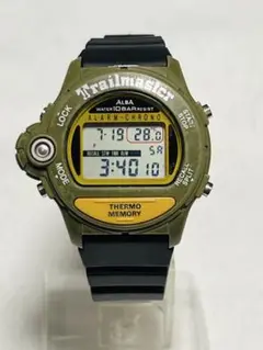 SEIKO ALBA Trailmaster電池/ベルト新品　稼働品