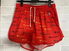 Champion チャンピオンハーフパンツ レッド　Lサイズ