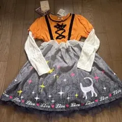 新品　140㎝　マジョリカ ドキドキハロウィンリカちゃん　ワンピース