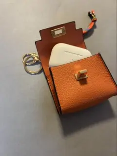 ミニバッグ型 チャーム バッグチャーム キーホルダー 小物 イヤホン入れ ケース