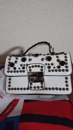 スタッズ ミニ ショルダーバッグ