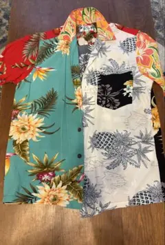 TWO PALMS ハワイアンシャツ Sサイズ