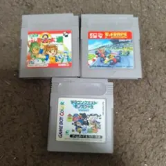 ゲームボーイソフト3本セットまとめ売り　ドラクエモンスターズ他