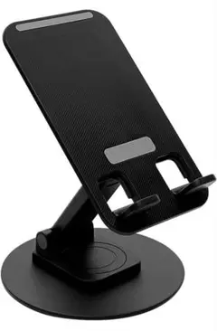 未使用⭐ タブレット スマートフォン 360°回転 折り畳み 卓上ホルダー