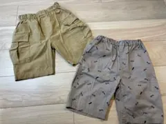 ハーフパンツ 2枚セット 130