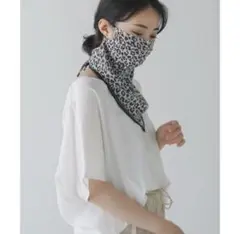 新品Bou Jeloudストール UVケアフェイスカバースカーフ