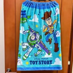ラスト❣️ トイストーリー　スイムタオル　巻きタオル　ラップタオル　80cm