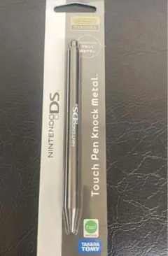 任天堂 DS タッチペン ノックメタル シルバー