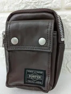 ポーター ウェスト ポーチ ベルト ポーチ Porter 未使用品 ブラウン系