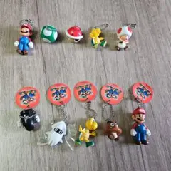 スーパーマリオ マスコットフィギュア　ボールチェーン[10体セット]