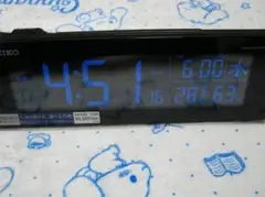 SEIKO デジタル電波クロック DL205K