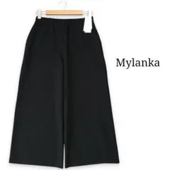 ■新品 Mylanka ミランカ スムースジャージーワイドパンツ