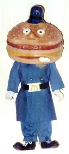 ビッグマックポリス ヴィンテージフィギュア1985年 マクドナルド　ミールトイ ビッグマックポリス ヴィンテージ 1985 フィギュア ミールトイ