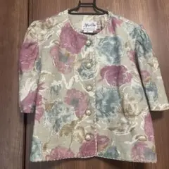 ヴィンテージ ノーカラージャケット Jeffrey & Dara