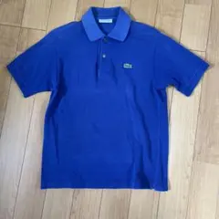 LACOSTE 青 ポロシャツ