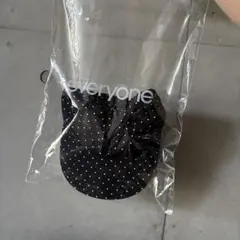 everyone 3layer dot cap BLACK/WHITE 未使用
