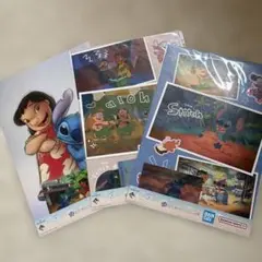 一番くじ　リロ＆スティッチ　ポスター＆ポストカードセット　3セット