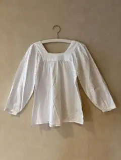 GAP ホワイト 長袖シャツ XXSサイズ