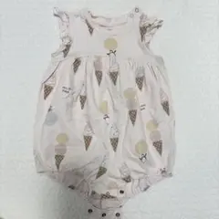gelato pique アイスクリーム柄ロンパース 80cm