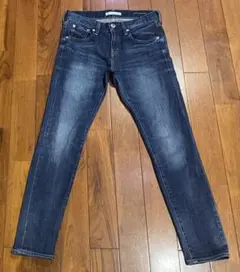 RED CARD レッドカード テーパードデニムパンツ 25506 サイズ22