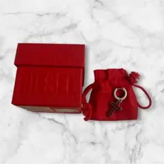 DIESEL クロスチャーム ピアス(片耳用)