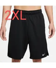 ナイキ ハーフパンツ Dri-FIT TOTALTY KNT ブラック 2XL