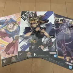 遊戯王　一番くじ　クリアポスター 3枚セット