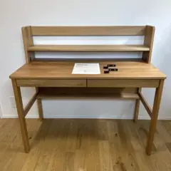 ⭐️超美品⭐️廃盤希少⭐️無印良品⭐️ オーク材デスク⭐️オープン棚付⭐️ オーク材デスク・オープン棚付 | 無印良品