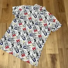 muスポーツ　モックネック　シャツ