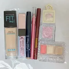 【お得】ファンデ アイシャドウ アイライナー ラメ セット