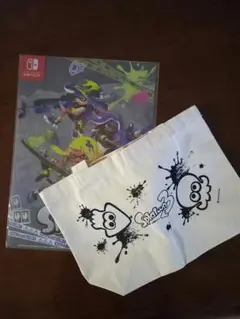 スプラトゥーン3 クリアファイル ランチトートバッグ