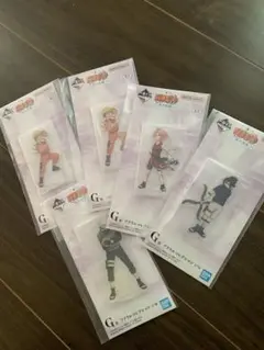 NARUTO 一番くじ　F、G、H賞　セット　第七班アクスタ　白、再不斬