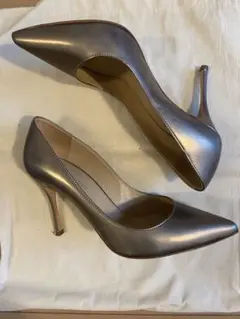 セルジオロッシ 23cm シャンパンゴールドパンプス