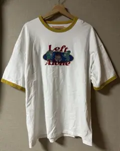 Left Alone Tシャツ 刺繍