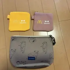 マック福袋 ポーチ 、ブルーブルーエ ポーチ