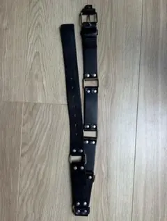 【MARITHE＋FRANCOIS GIRBAUD】本革ベルト　ベージュホワイト 2025年最新】MARITHE + FRANCOIS GIRBAUD ベルトの人気アイテム