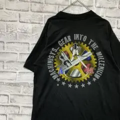 USA製90sヴィンテージTシャツ！シングルステッチ　ブラック半袖古着　L 8