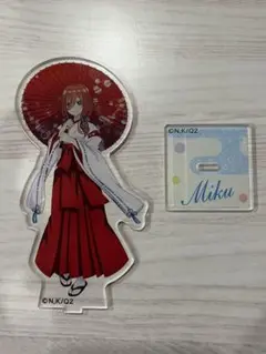 五等分の花嫁　三玖　アクリルスタンド　UCカード限定