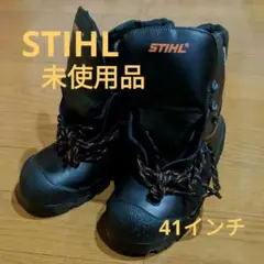 STIHL 安全靴 UKサイズ6 1/2 40 チェンソー　ラバーブーツ Amazon | STIHL スチール チェンソー作業用ラバーブーツ