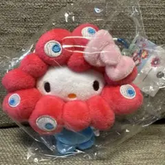 【万博会場限定】ハローキティ　ミャクミャク カラビナ付き