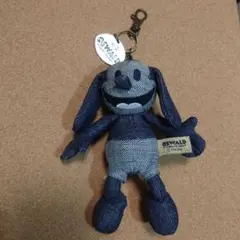 【希少】EDWIN デニム　ディズニー　ミッキー ミニー ぬいぐるみ　50th EDWIN デニム ディズニー ミッキー ミニー ぬいぐるみ タグ付き