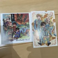 地縛少年花子くん　24巻　アニメイト特典　ミニ色紙　TSUTAYA ポストカード