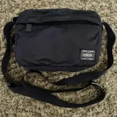 希少 PORTER FLAME ショルダーバッグ ブラック