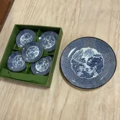 朝明窯晴峰作皿